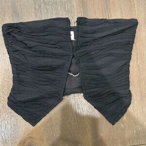 Superdown Black Tube Top